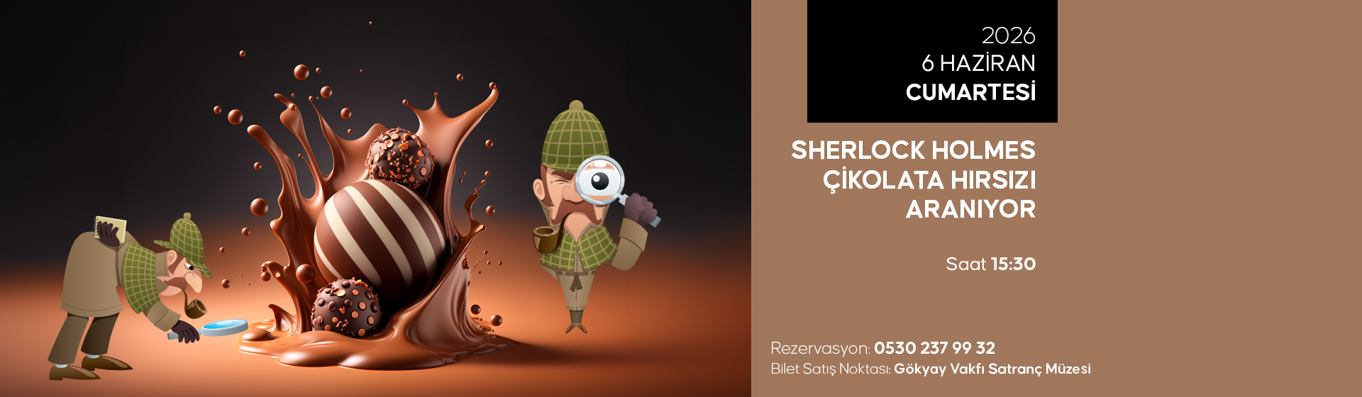 Sherlock Holmes Kayıp Çikolatanın Peşinde
