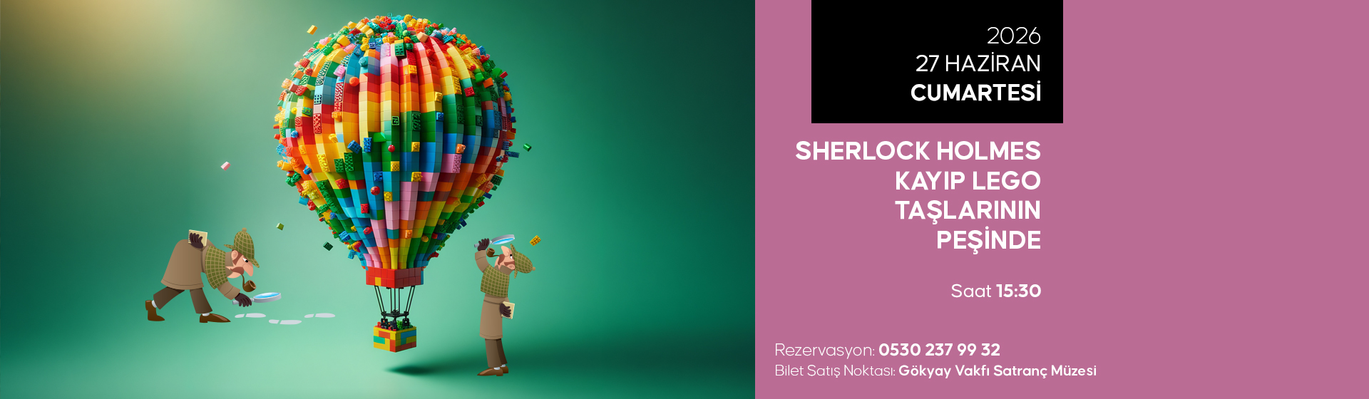 Sherlock Holmes Kayıp Lego Taşlarının Peşinde